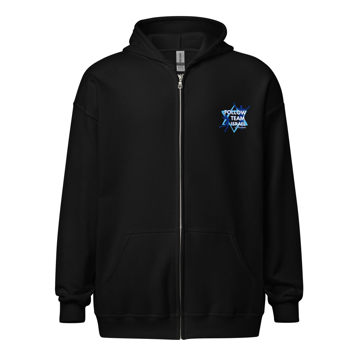 Follow Team Israel Unisex Full-Zip Hoodie