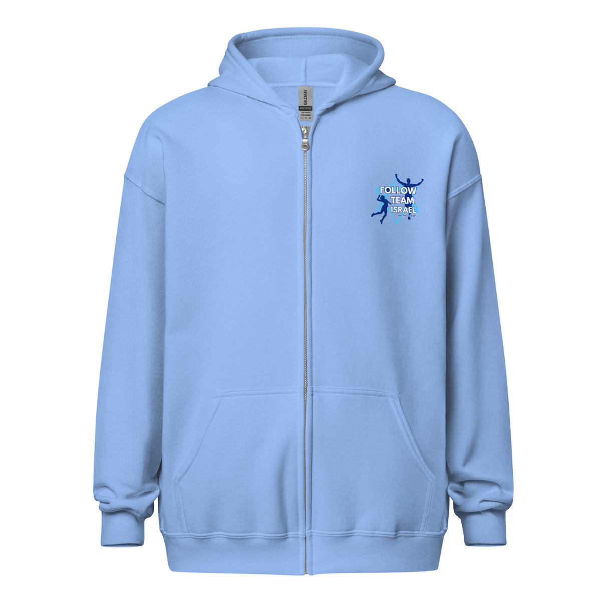 Follow Team Israel Unisex Full-Zip Hoodie