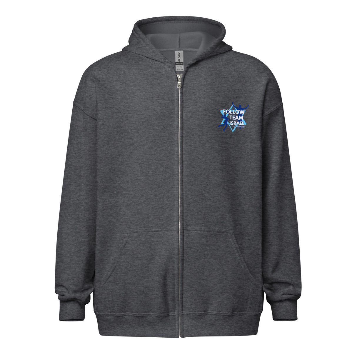 Follow Team Israel Unisex Full-Zip Hoodie