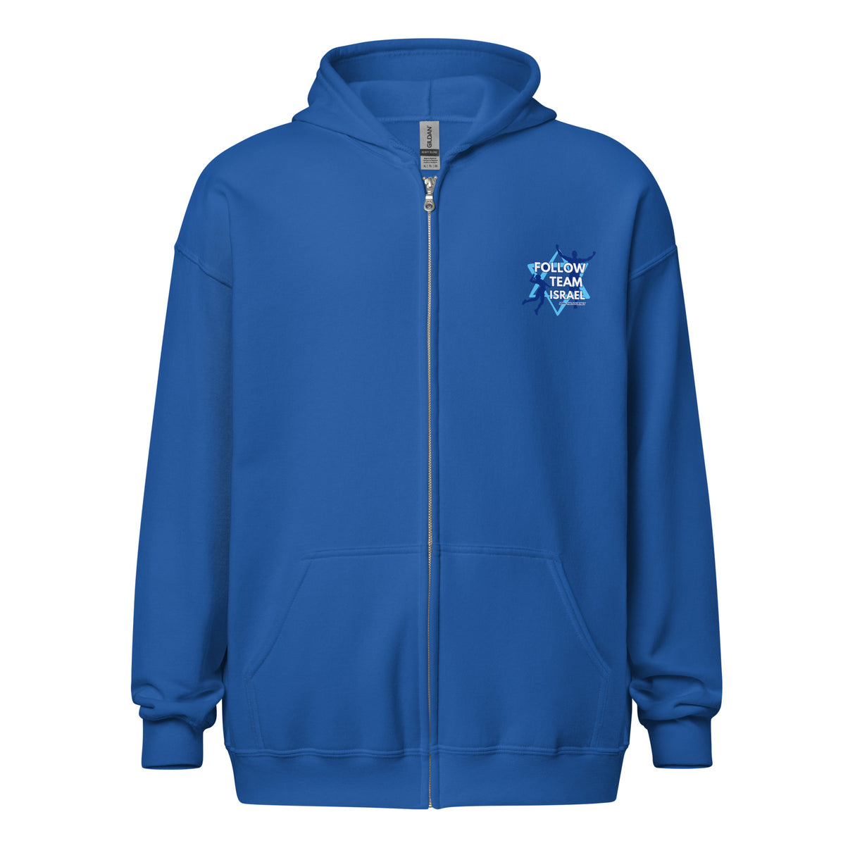 Follow Team Israel Unisex Full-Zip Hoodie