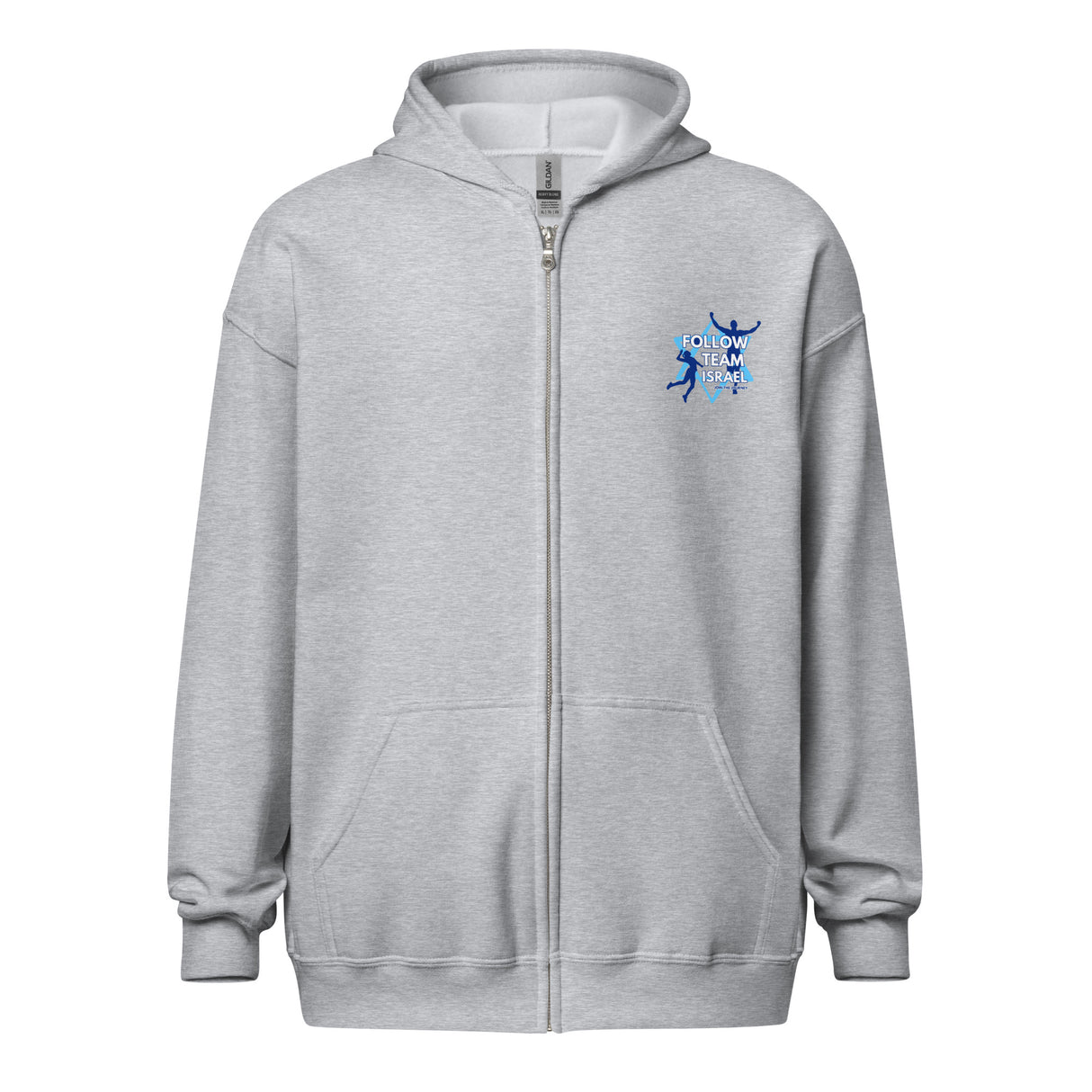 Follow Team Israel Unisex Full-Zip Hoodie