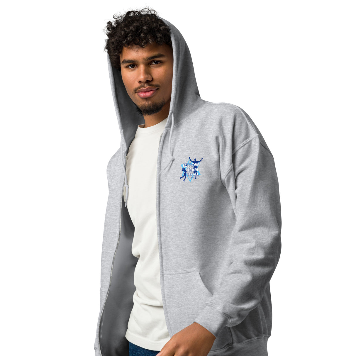 Follow Team Israel Unisex Full-Zip Hoodie