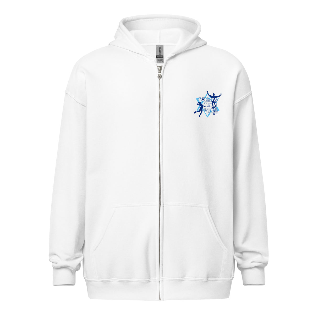 Follow Team Israel Unisex Full-Zip Hoodie