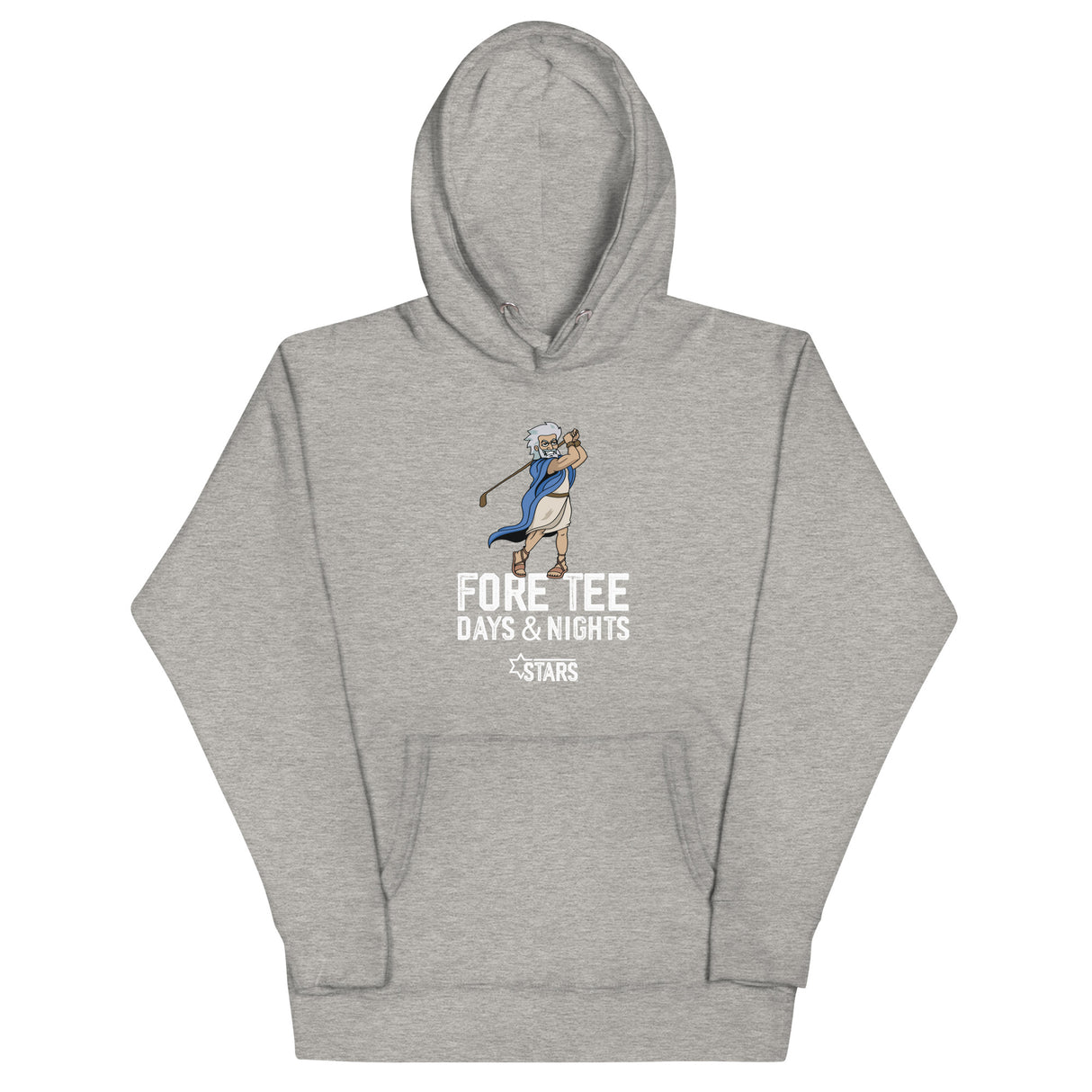 Moses Mascot Golf Unisex Hoodie