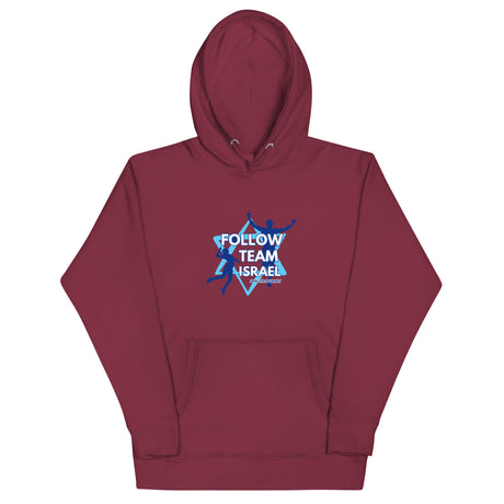 Follow Team Israel Logo Unisex Hoodie