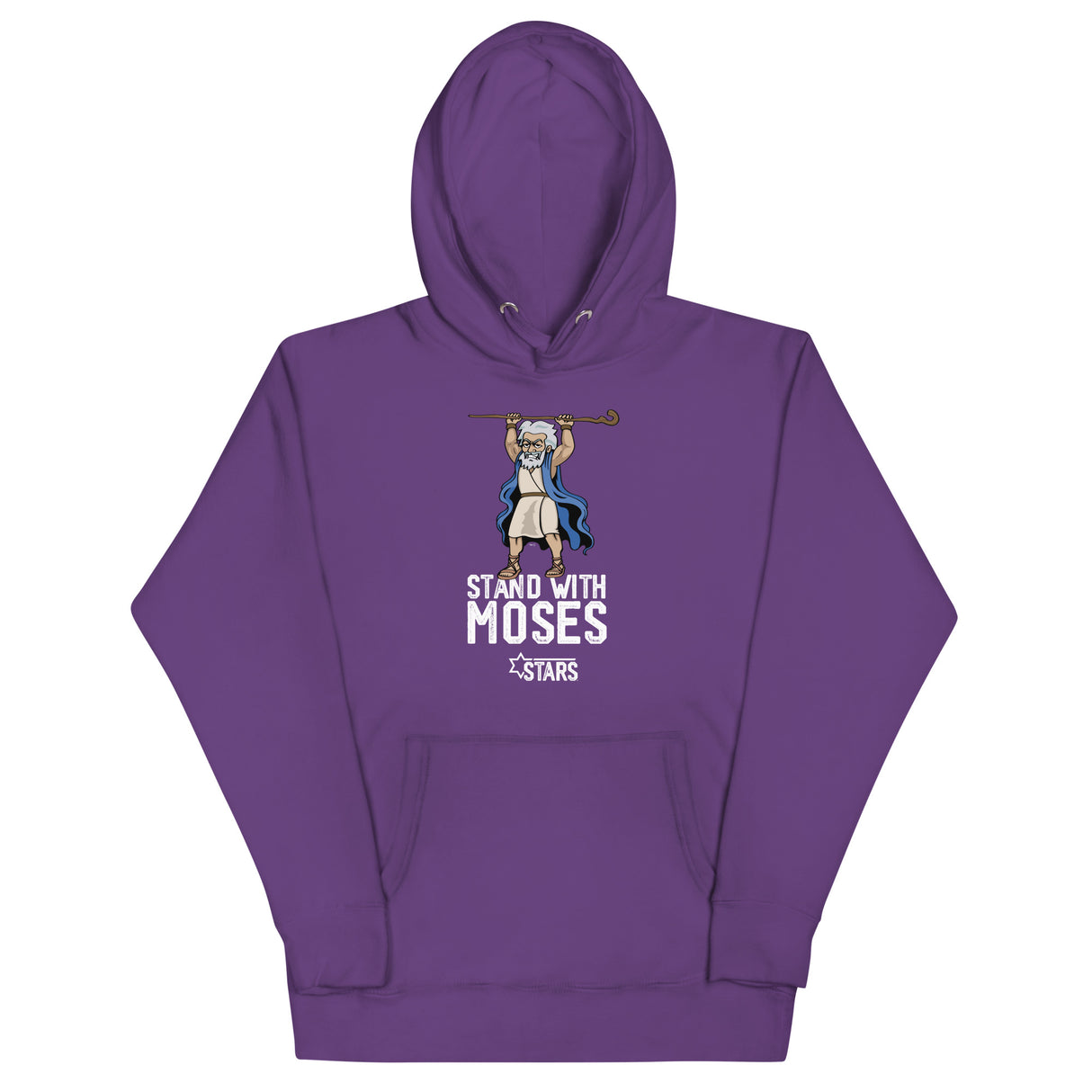 Moses Mascot Stand Unisex Hoodie