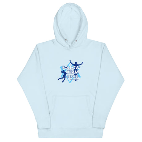 Follow Team Israel Logo Unisex Hoodie