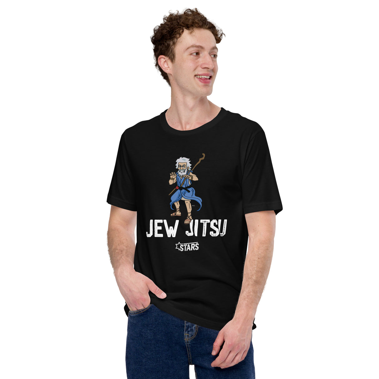 Moses Mascot Jew Jitsu Unisex T-Shirt