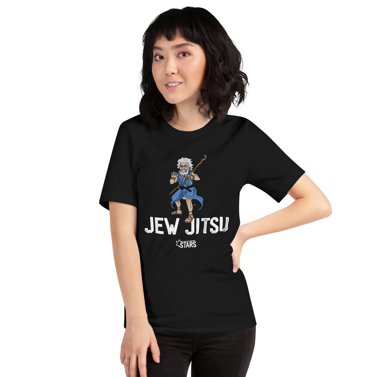 Moses Mascot Jew Jitsu Unisex T-Shirt