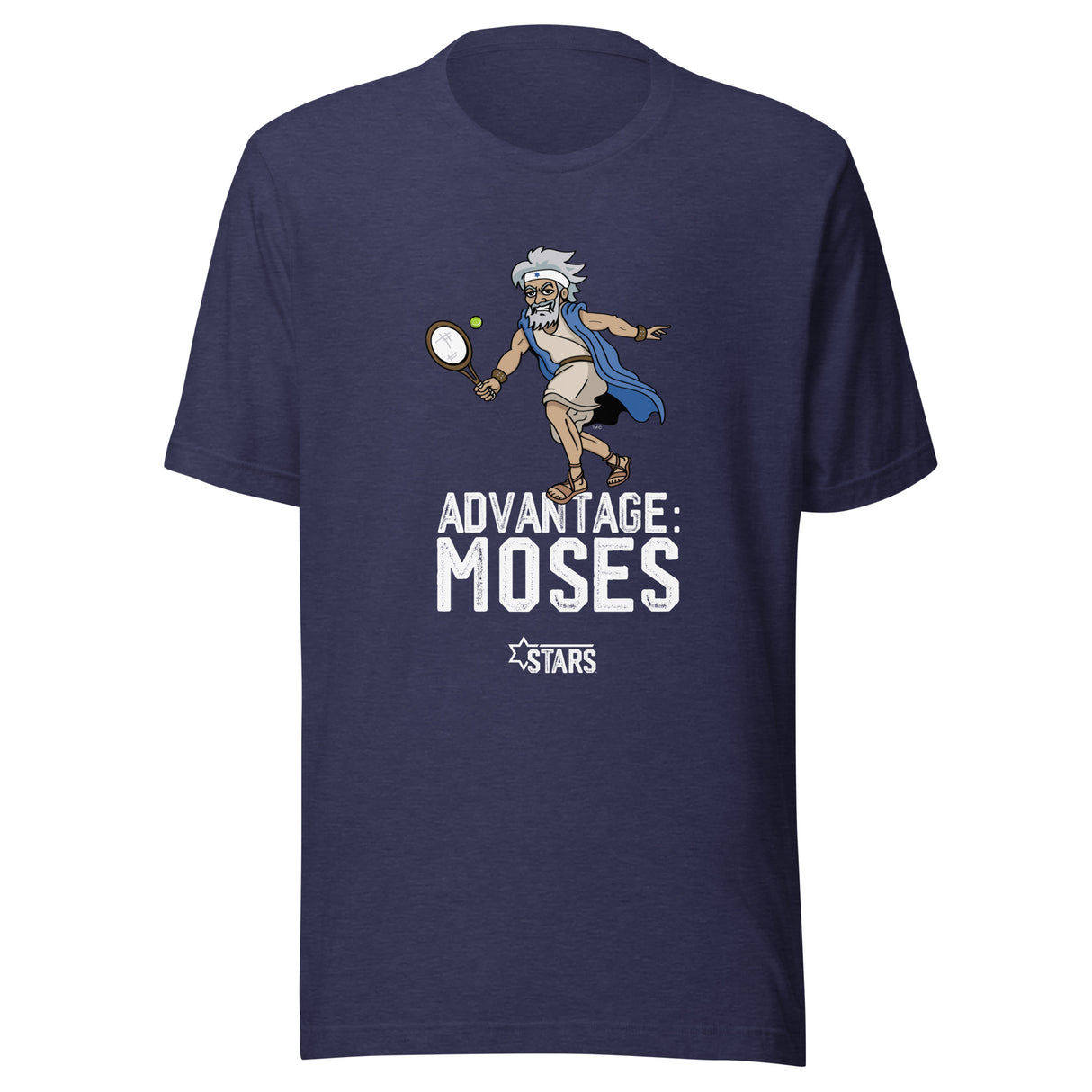 Moses Mascot Tennis Unisex T-Shirt