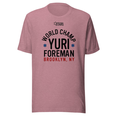 Icons Yuri Foreman World Champ Unisex T-Shirt