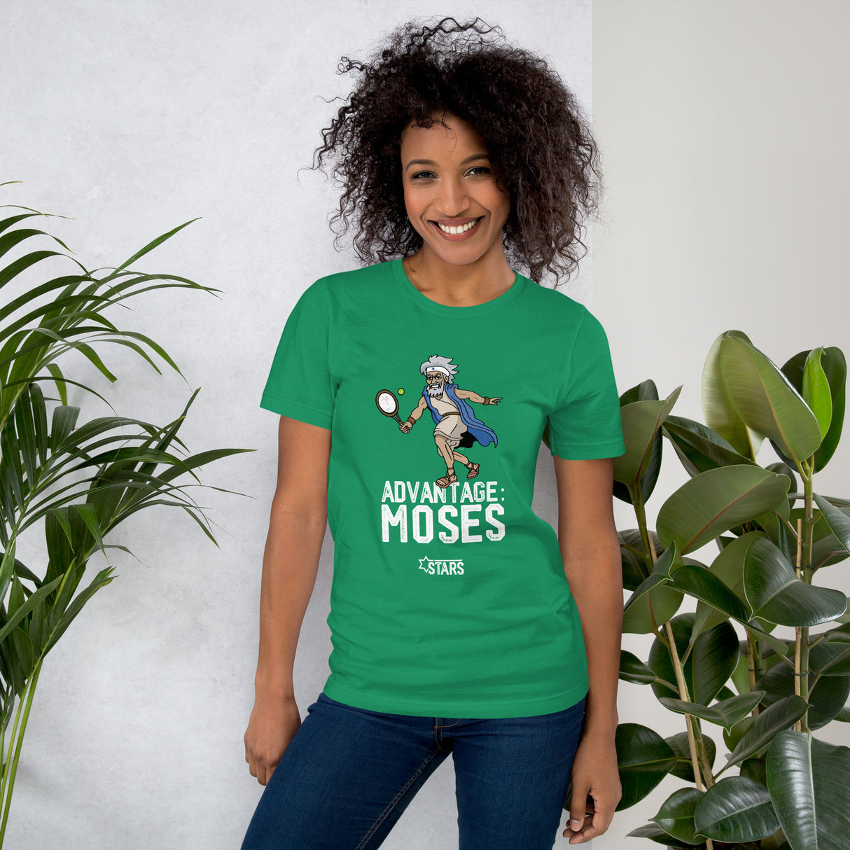 Moses Mascot Tennis Unisex T-Shirt