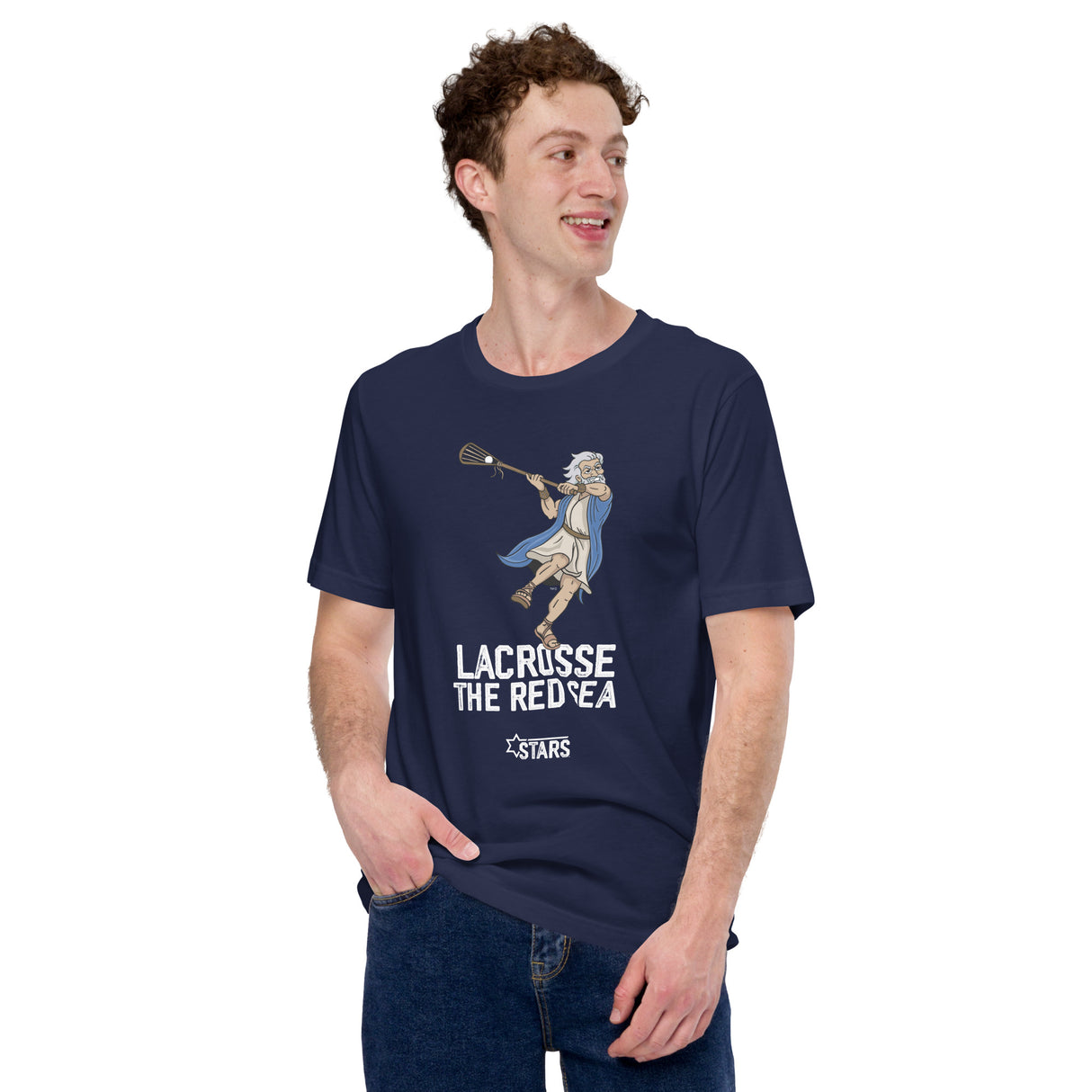 Moses Mascot Lacrosse Unisex T-Shirt