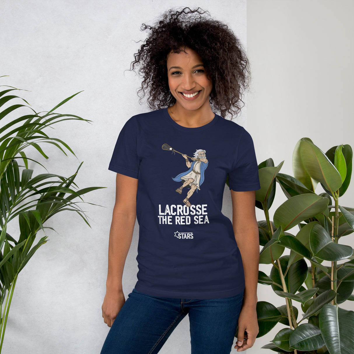 Moses Mascot Lacrosse Unisex T-Shirt