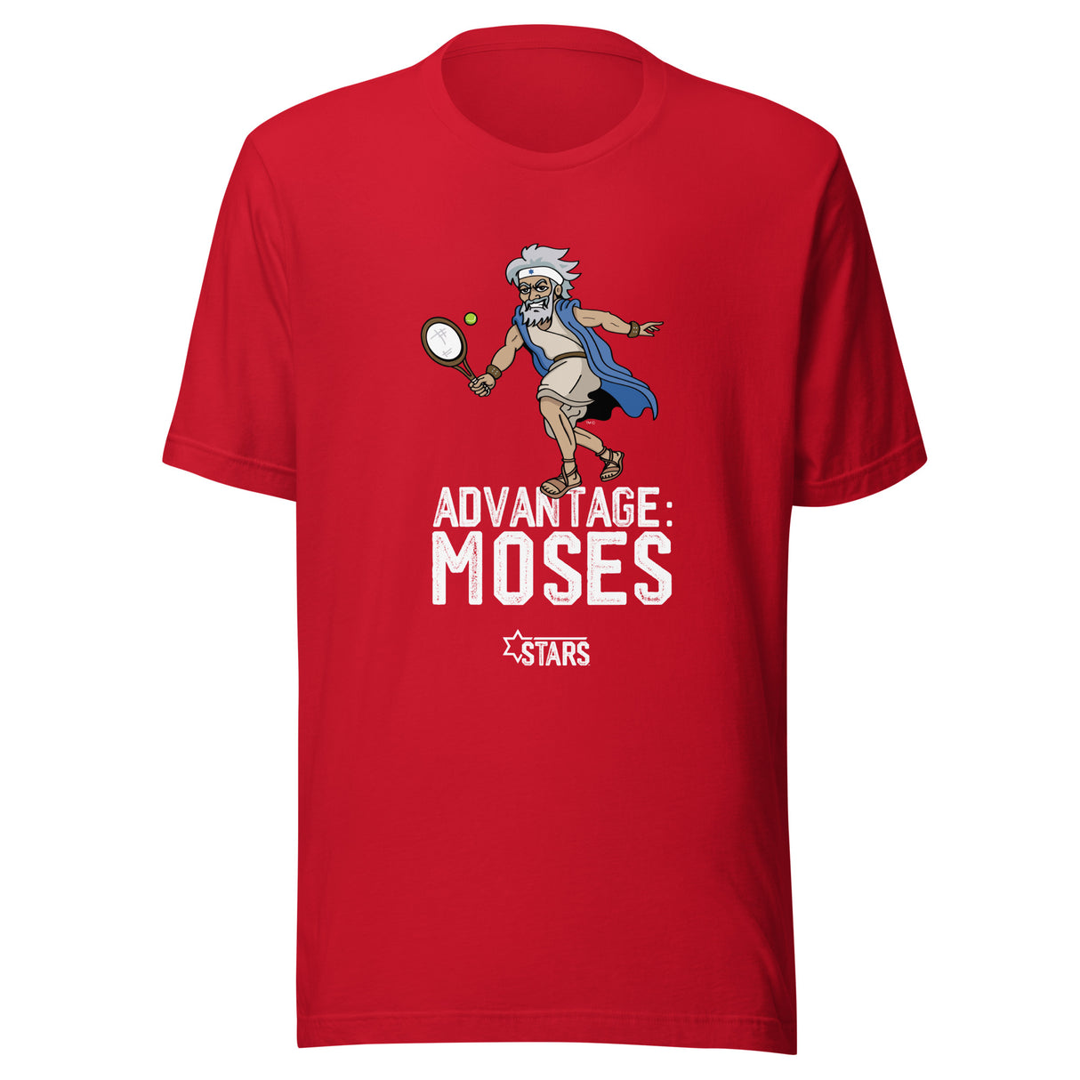 Moses Mascot Tennis Unisex T-Shirt