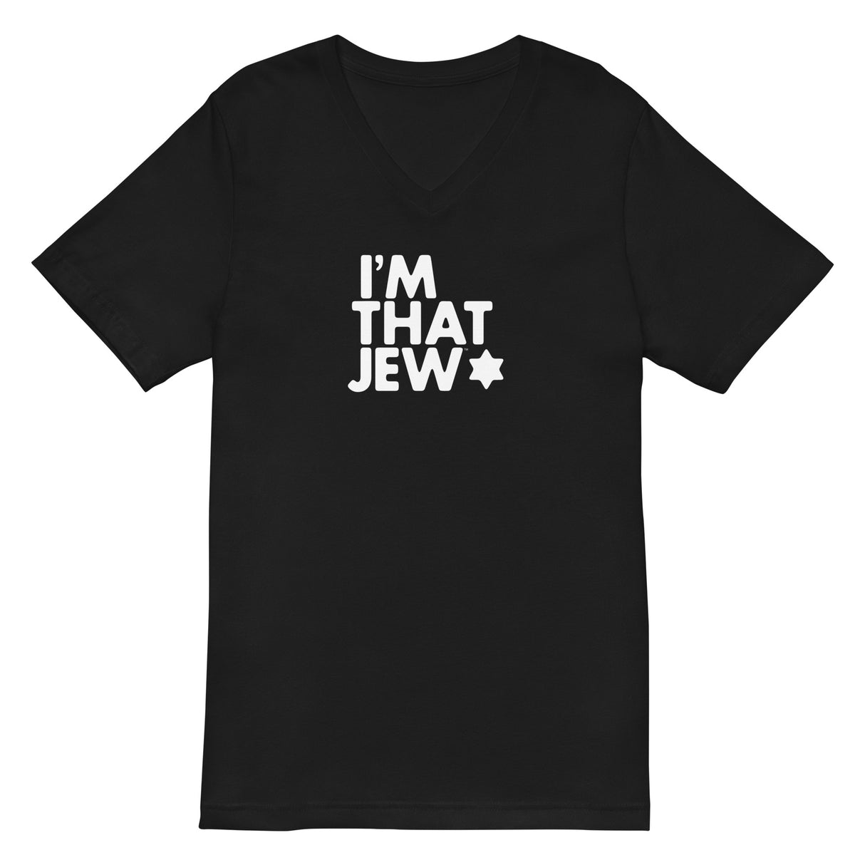 I'm That Jew™ Unisex Short Sleeve V-Neck T-Shirt