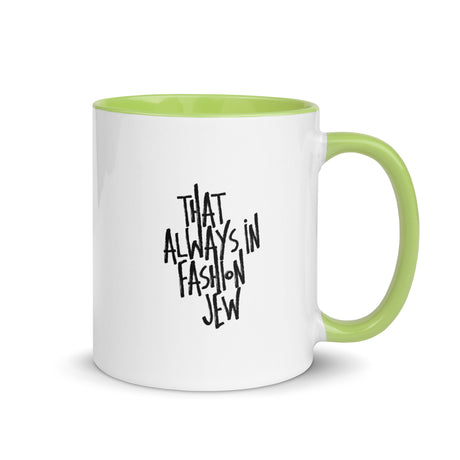 I'm That Jew™ Graffiti Always in Fashion Mug with Color Inside