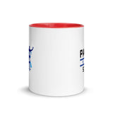 Follow Team Israel Flag Mug with Color Inside