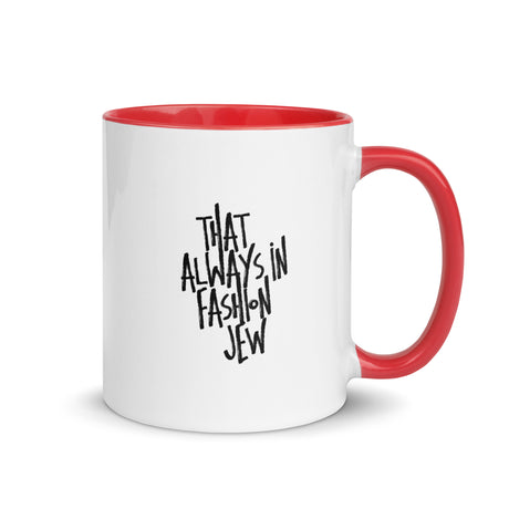 I'm That Jew™ Graffiti Always in Fashion Mug with Color Inside