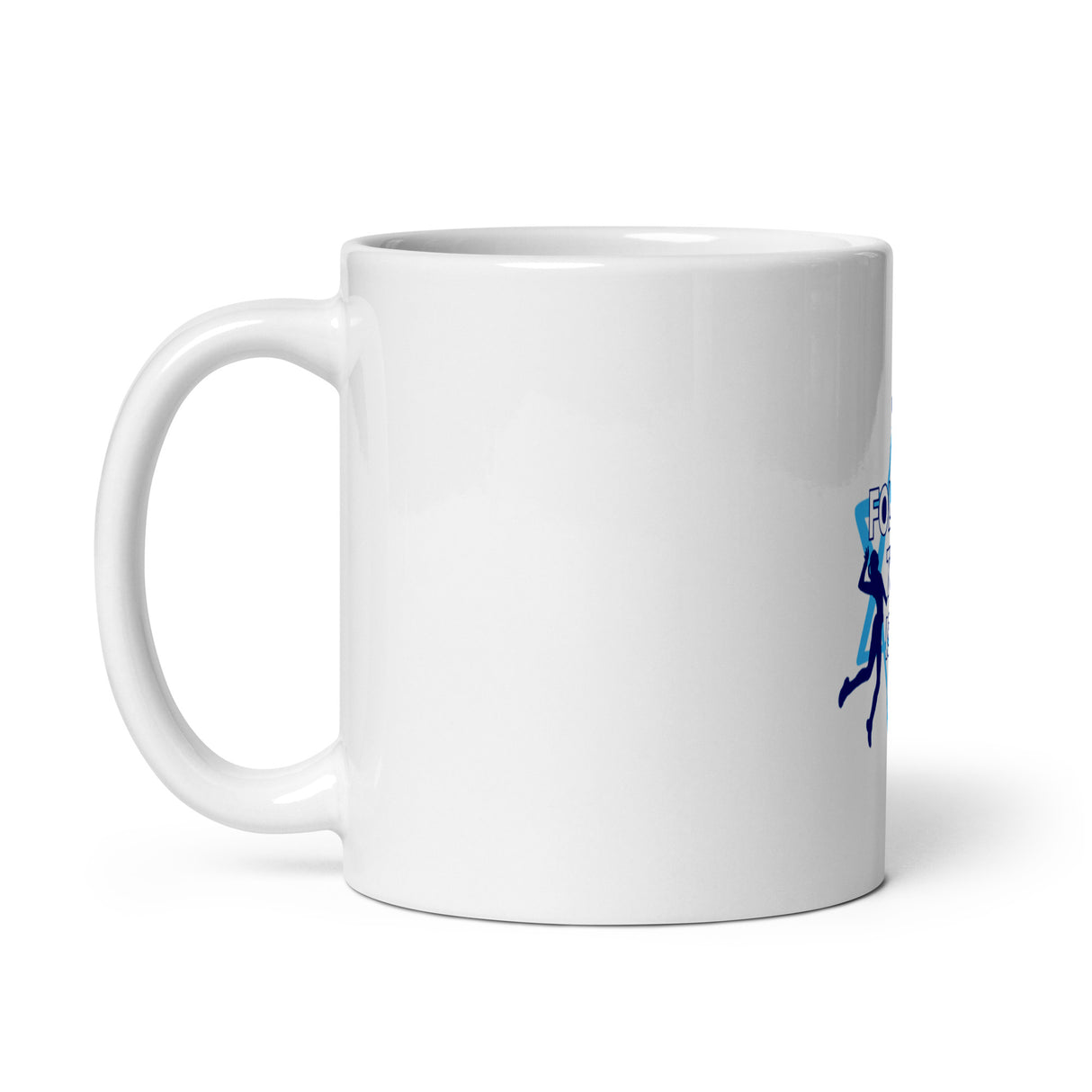 Follow Team Israel White Glossy Mug