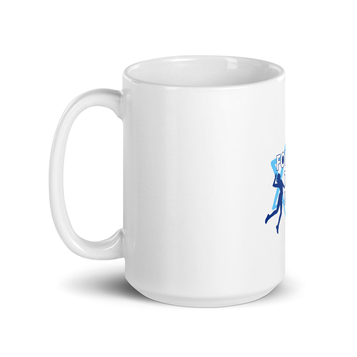 Follow Team Israel White Glossy Mug