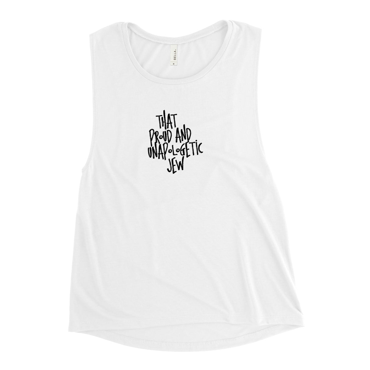 I'm That Jew™ Graffiti Proud and Unapologetic Women's Muscle Tank