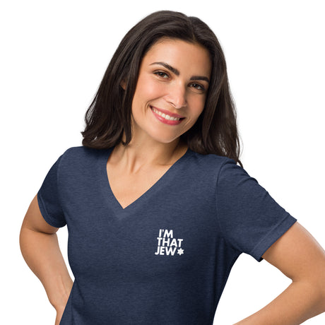 I’m That Jew™ Women’s Relaxed V-Neck T-Shirt