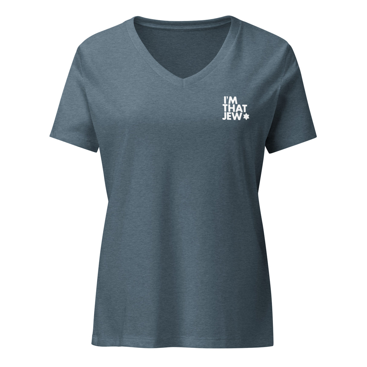 I’m That Jew™ Women’s Relaxed V-Neck T-Shirt