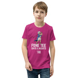 Kids' Moses Mascot Golf Short Sleeve T-Shirt