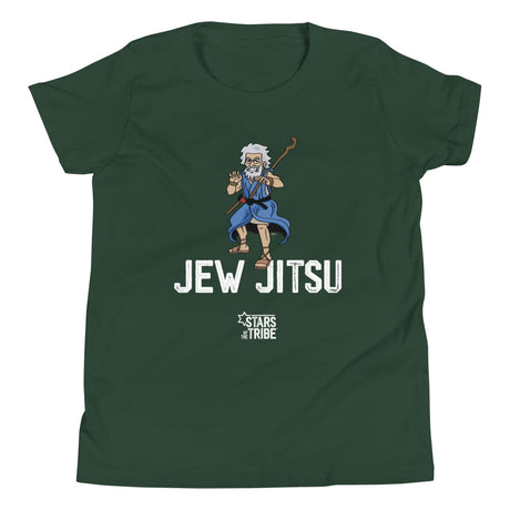 Kids' Moses Mascot Jew Jitsu Short Sleeve T-Shirt