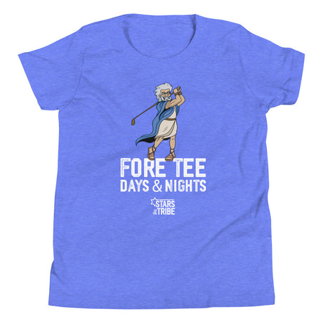 Kids' Moses Mascot Golf Short Sleeve T-Shirt