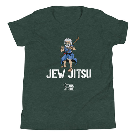 Kids' Moses Mascot Jew Jitsu Short Sleeve T-Shirt