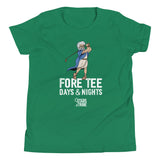 Kids' Moses Mascot Golf Short Sleeve T-Shirt