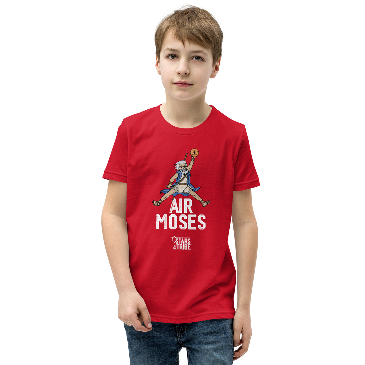 Kids' Moses Mascot Basketball Short Sleeve T-Shirt